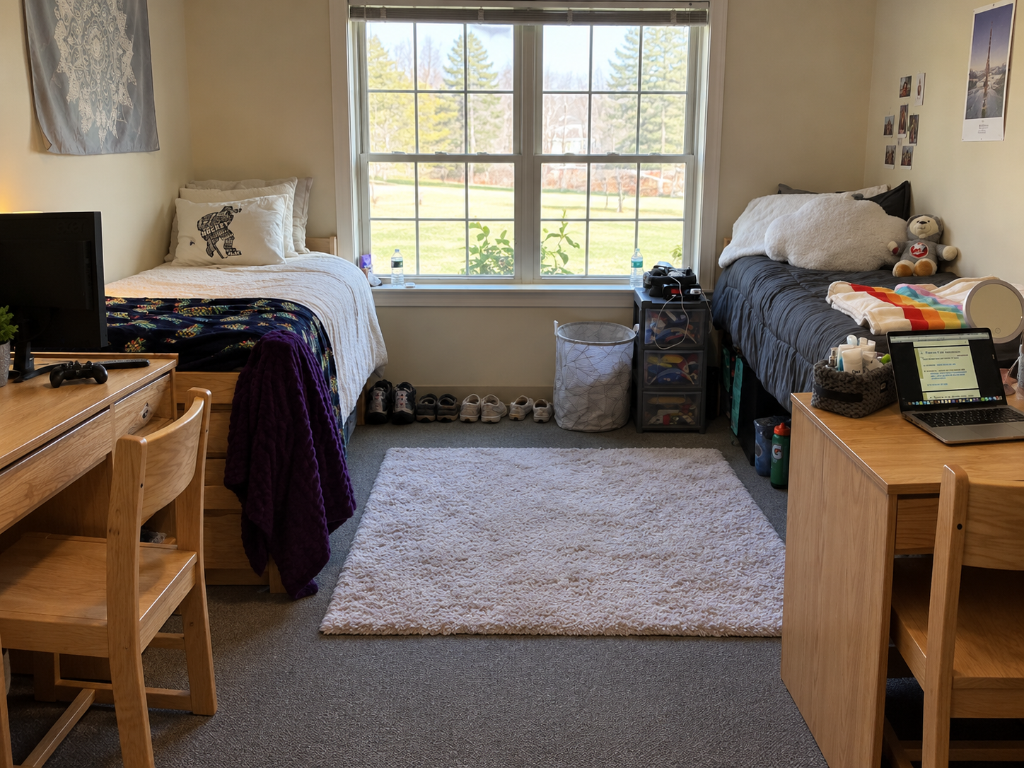 Quarto duplo na Hoosac School